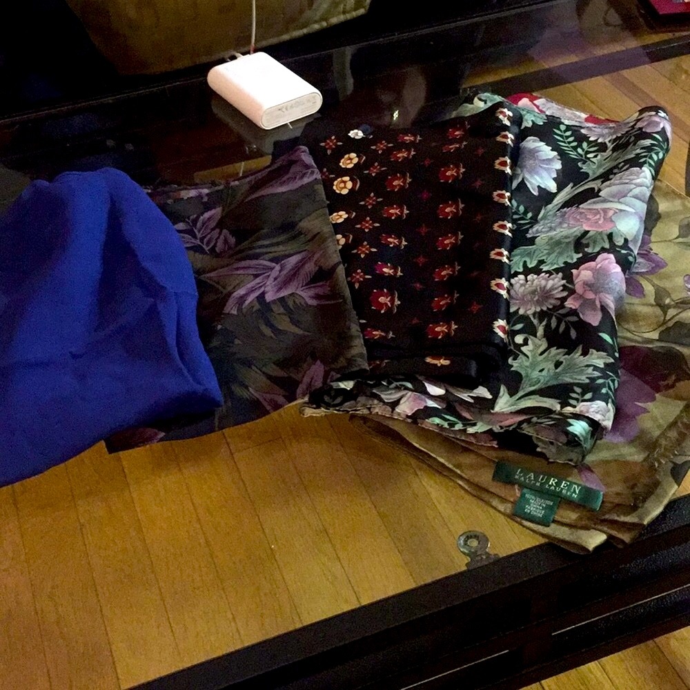 Any two scarves for $15